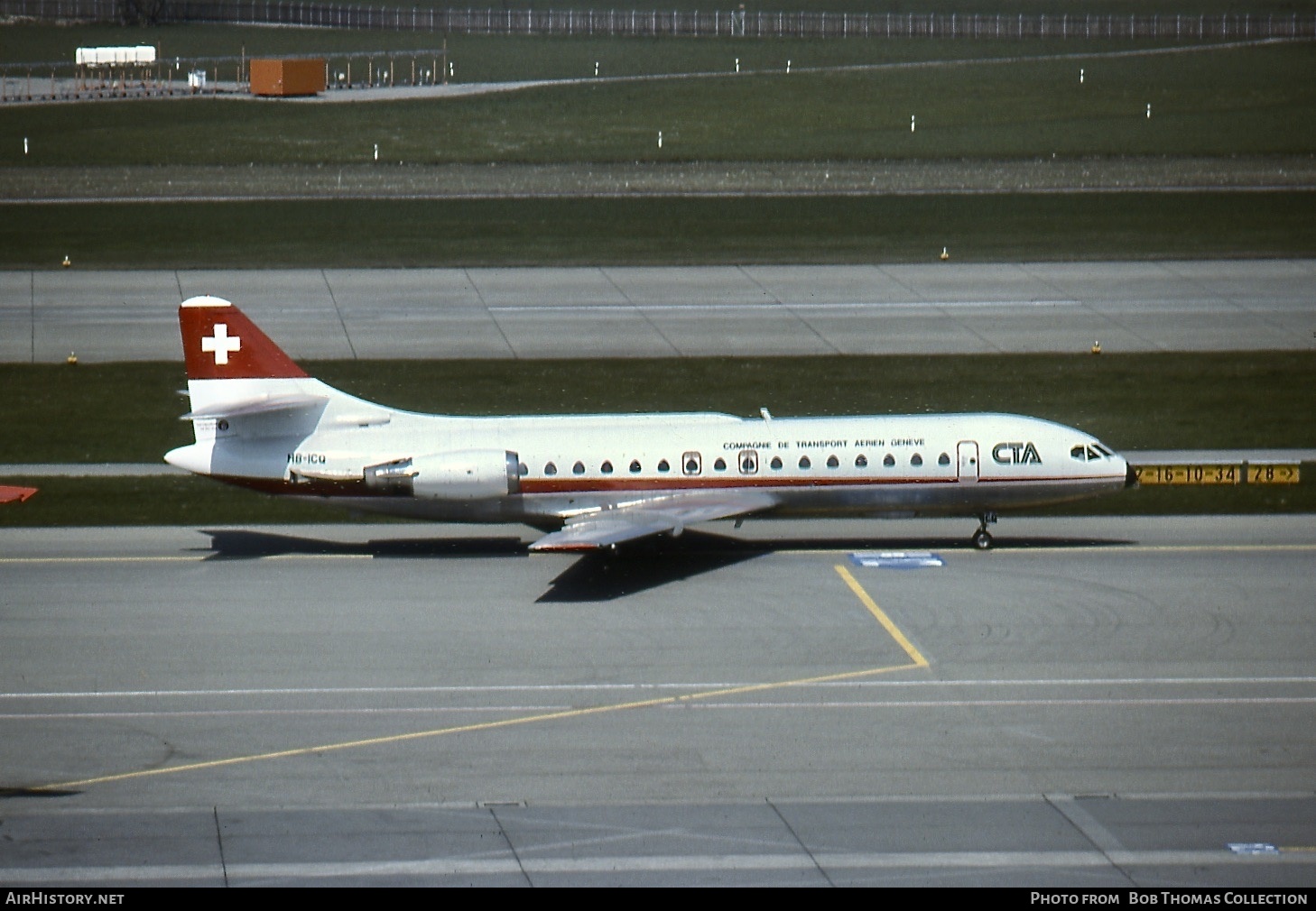 Aircraft Photo of HB-ICQ | Sud SE-210 Caravelle 10B1R | CTA - Compagnie de Transport Aérien | AirHistory.net #493361