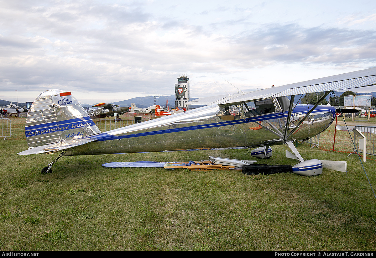 Aircraft Photo of N2668V | Cessna 170 | Luftsportverband Salzburg | AirHistory.net #493363