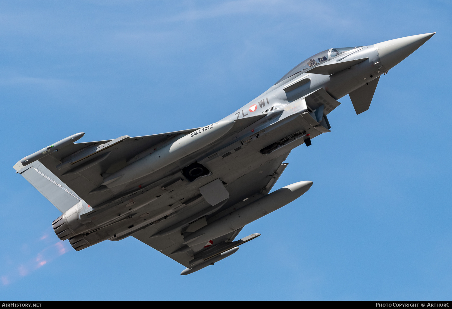 Aircraft Photo of 7L-WI | Eurofighter EF-2000 Typhoon | Austria - Air Force | AirHistory.net #493365