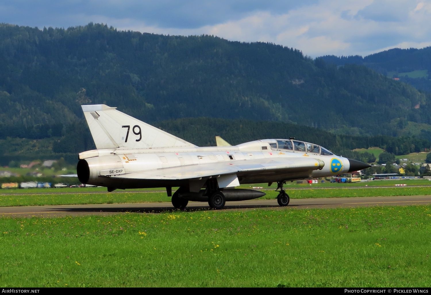 Aircraft Photo of SE-DXP / 35810 | Saab Sk 35C Draken | Sweden - Air Force | AirHistory.net #493370