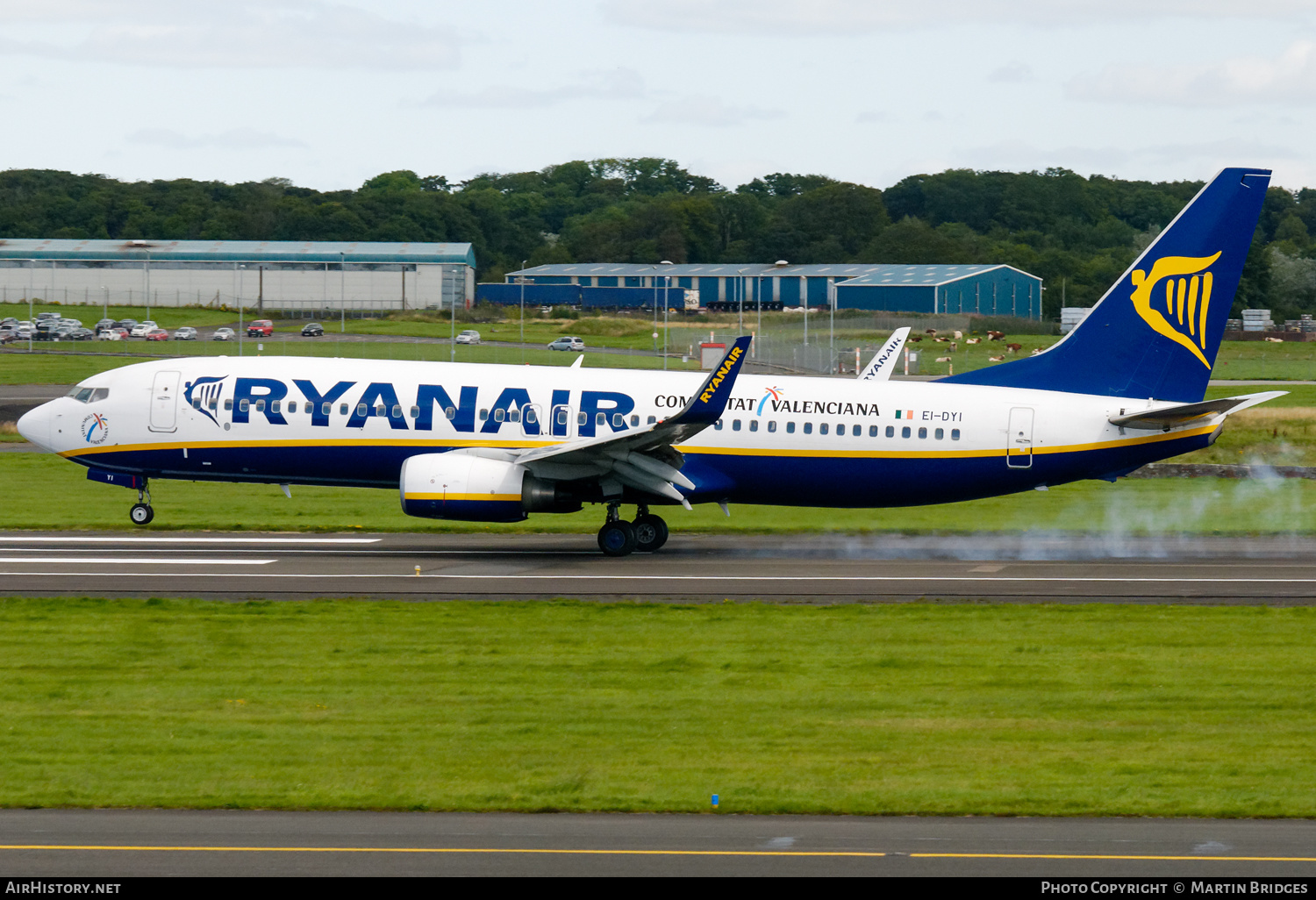 Aircraft Photo of EI-DYI | Boeing 737-8AS | Ryanair | AirHistory.net #493385