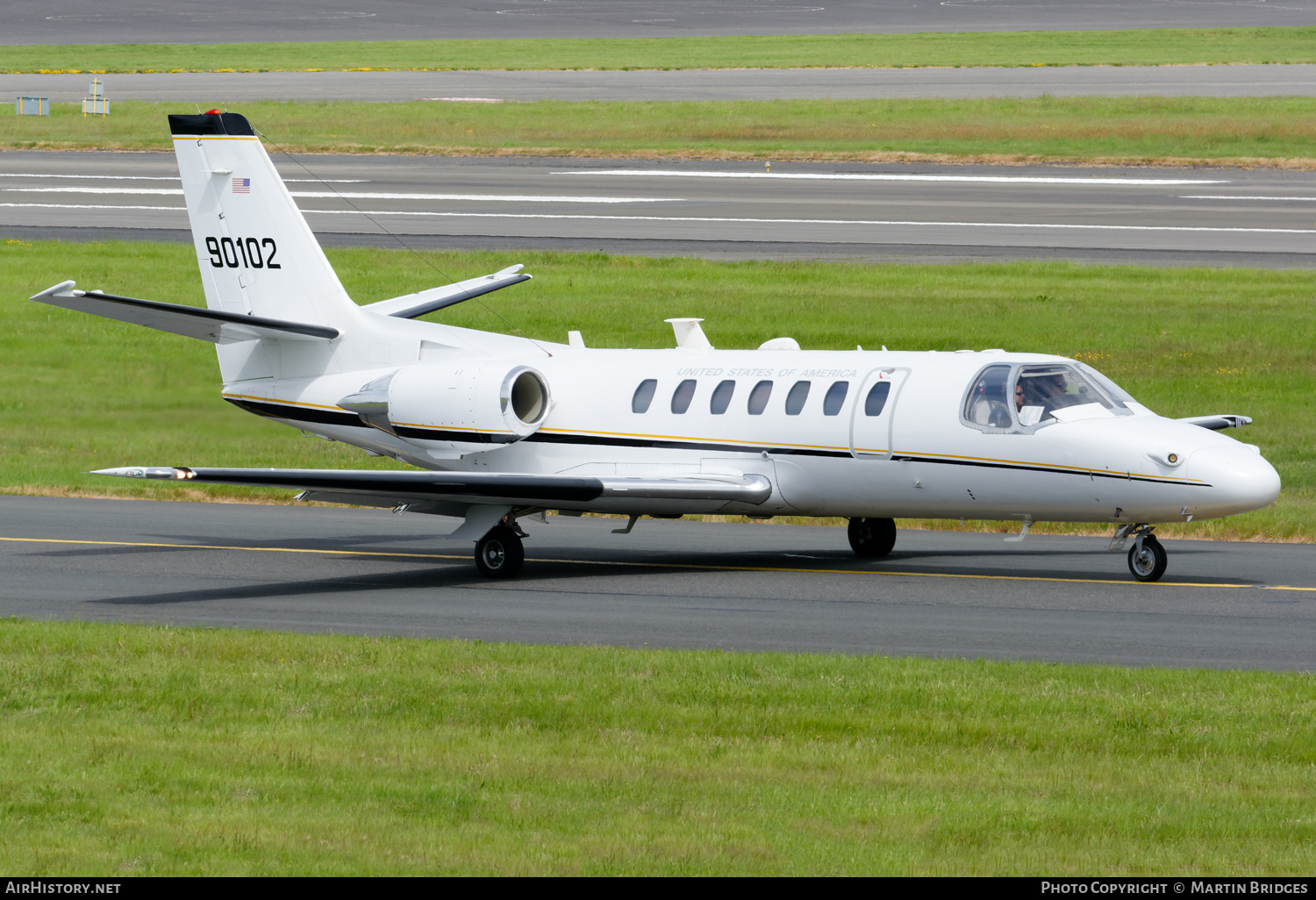 Aircraft Photo of 99-0102 / 90102 | Cessna UC-35A Citation Ultra (560) | USA - Army | AirHistory.net #493388