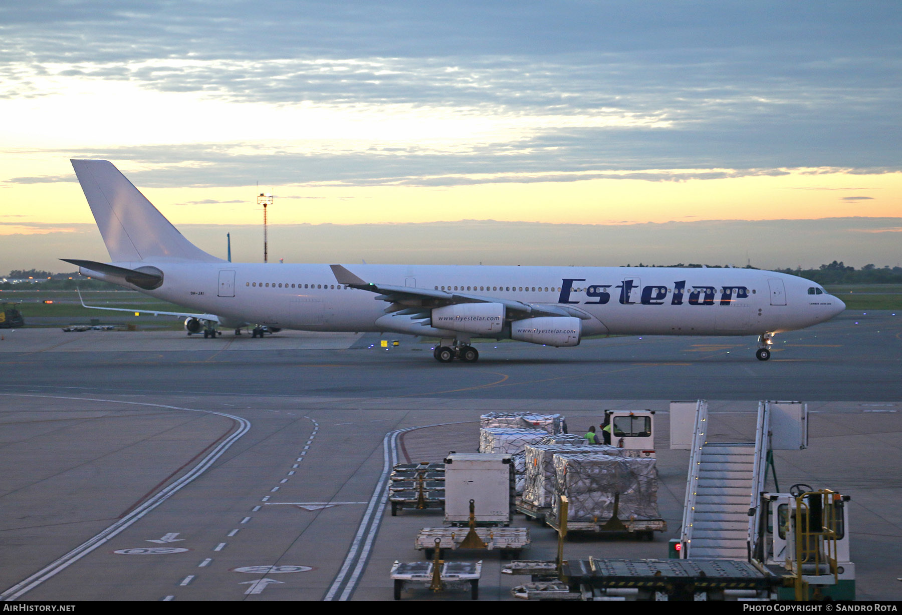 Aircraft Photo of 9H-JAI | Airbus A340-313X | Estelar Latinoamérica | AirHistory.net #493391