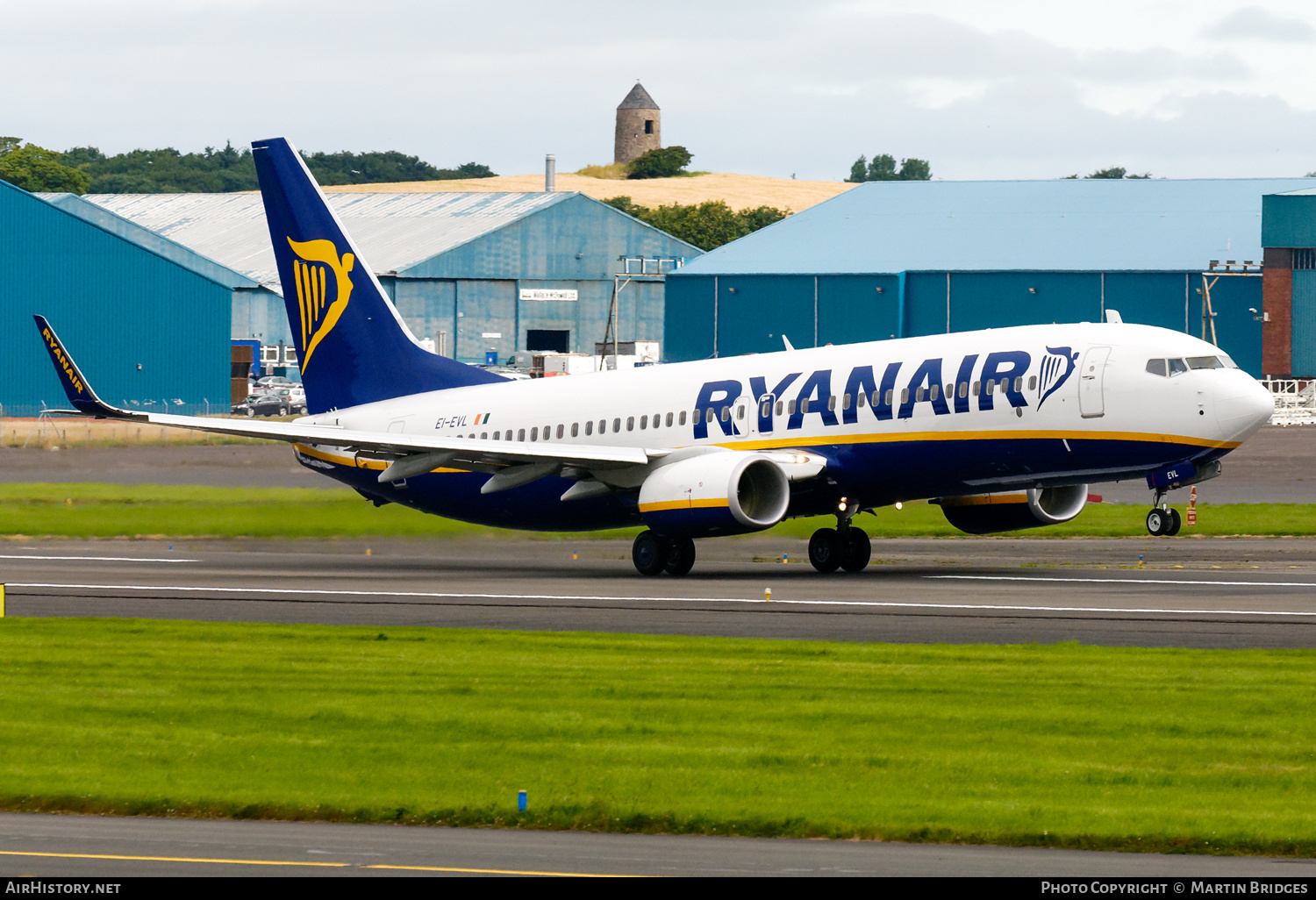 Aircraft Photo of EI-EVL | Boeing 737-8AS | Ryanair | AirHistory.net #493392