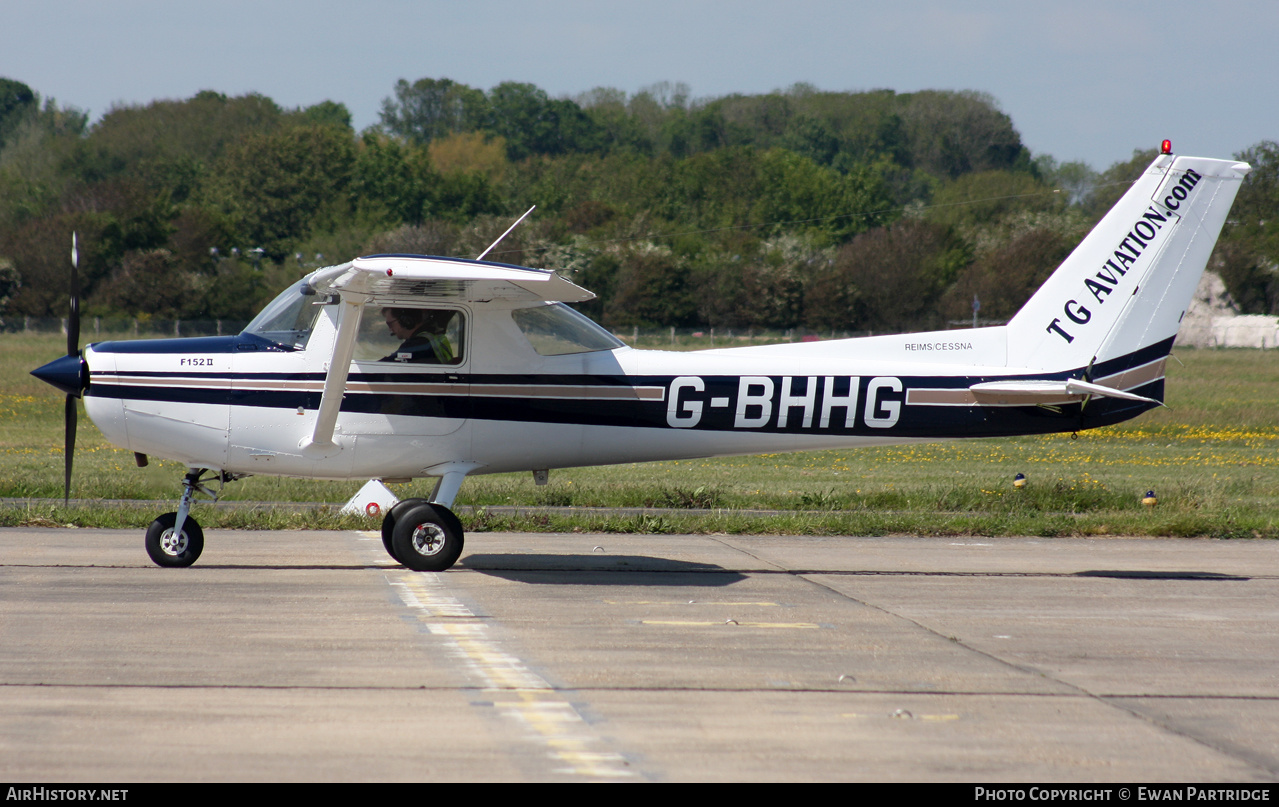 Aircraft Photo of G-BHHG | Reims F152 II | TG Aviation | AirHistory.net #493405