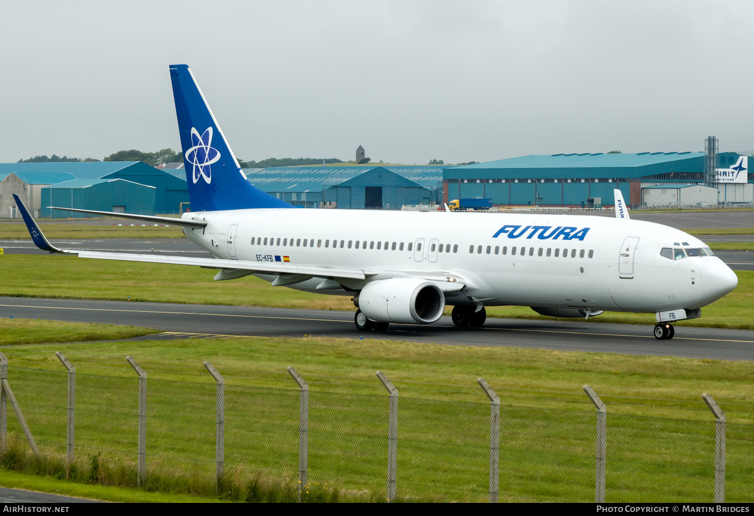 Aircraft Photo of EC-KFB | Boeing 737-86N | Futura International Airways | AirHistory.net #493411