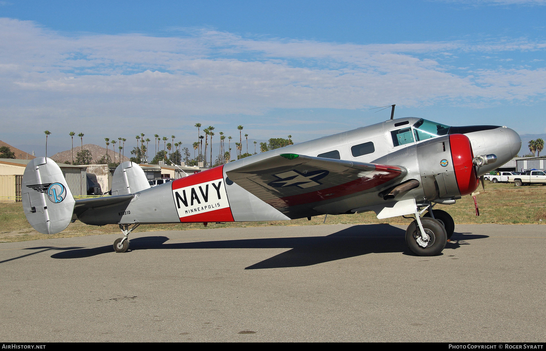 Aircraft Photo of N1801D | Beech D18S | USA - Navy | AirHistory.net #493417