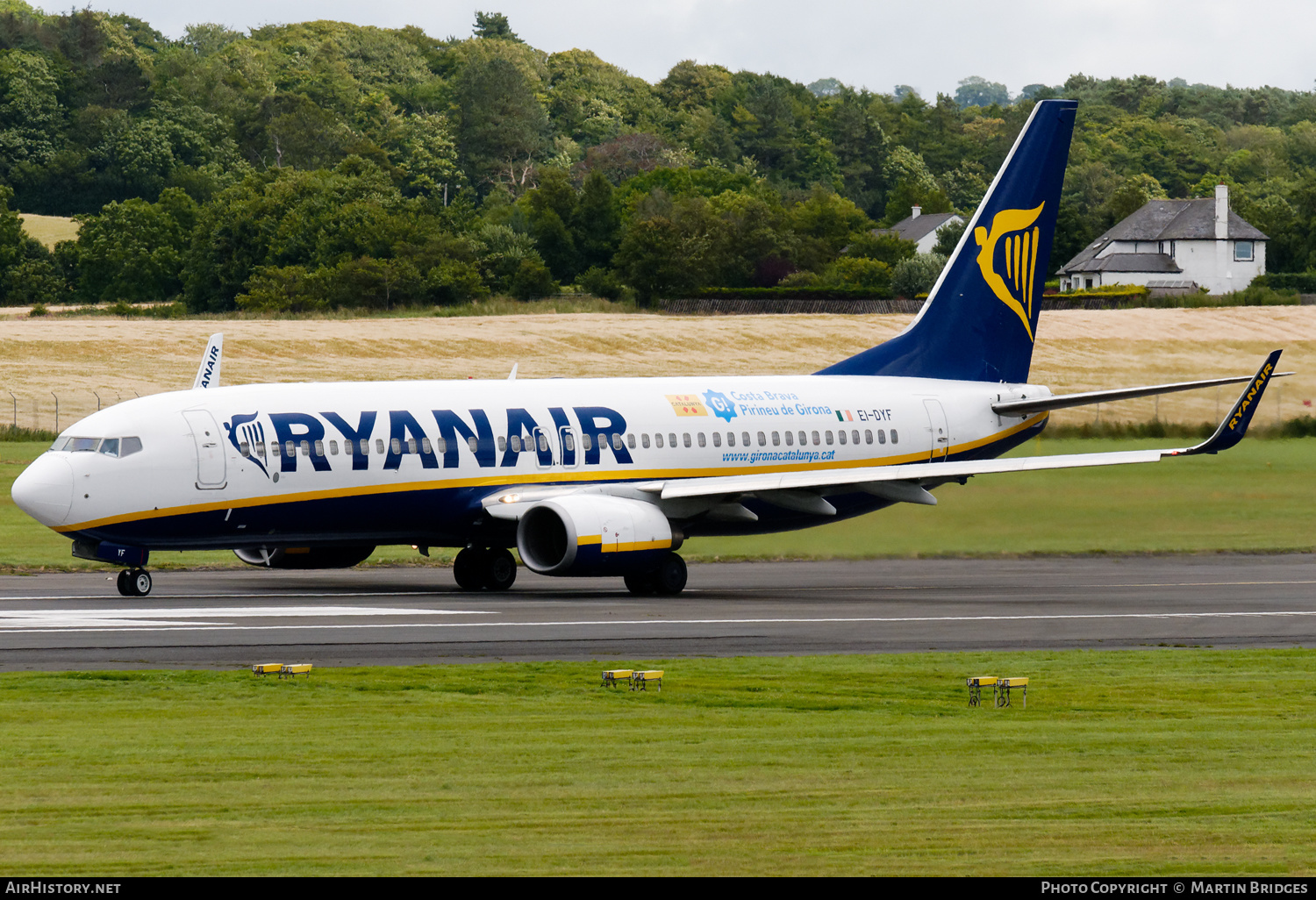 Aircraft Photo of EI-DYF | Boeing 737-8AS | Ryanair | AirHistory.net #493425