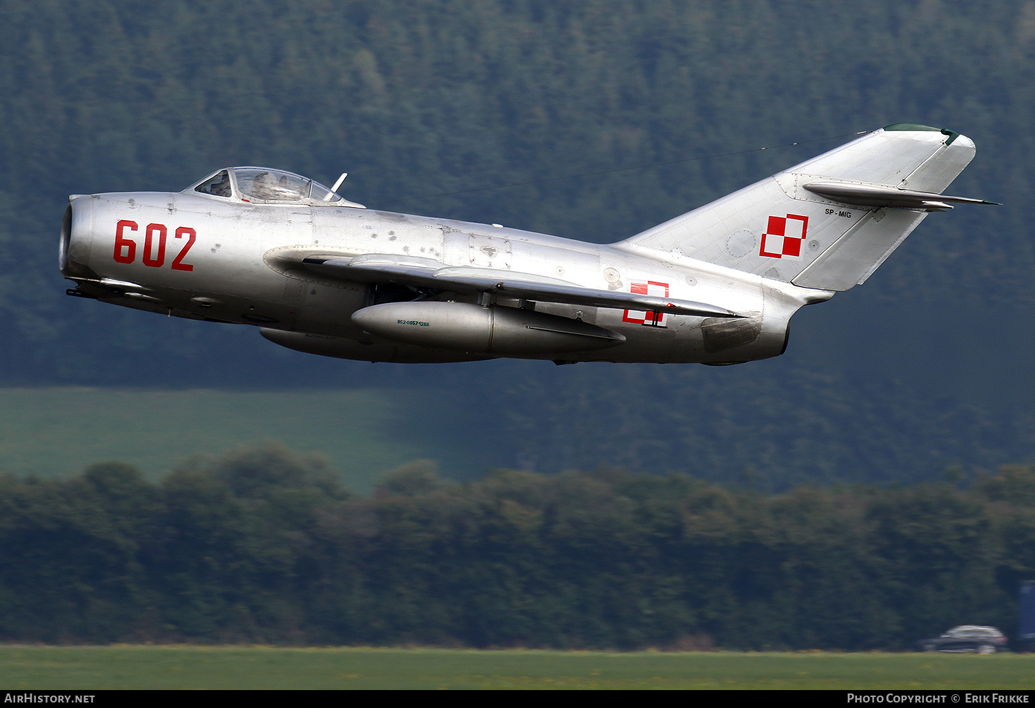 Aircraft Photo of SP-MIG / 602 | PZL-Mielec Lim-2 (MiG-15bis) | Poland - Air Force | AirHistory.net #493444