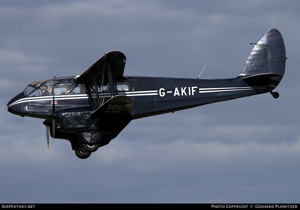 Aircraft Photo of G-AKIF | De Havilland D.H. 89A Dragon Rapide | AirHistory.net #493448