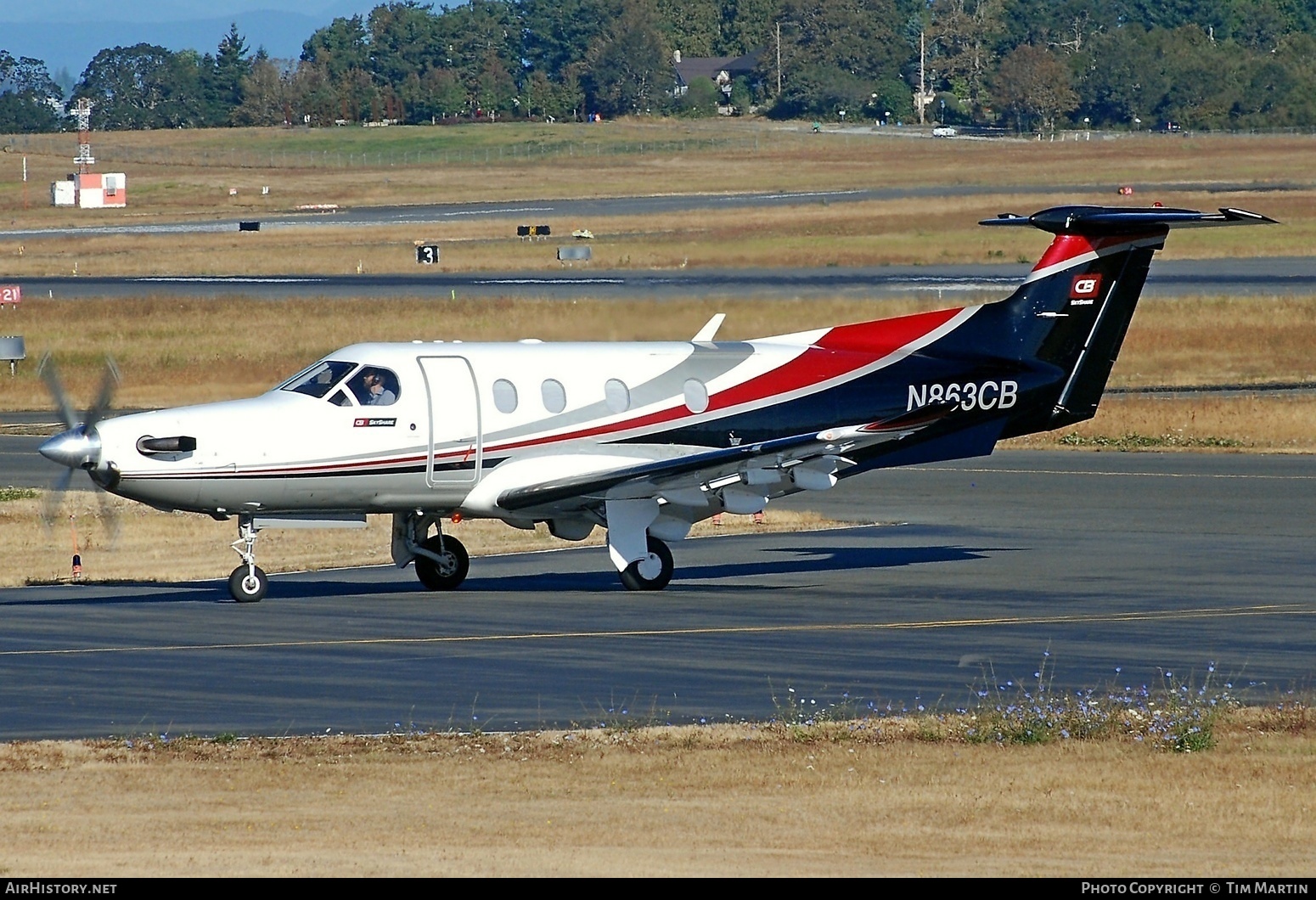 Aircraft Photo of N863CB | Pilatus PC-12/47 | CB SkyShare | AirHistory.net #493461