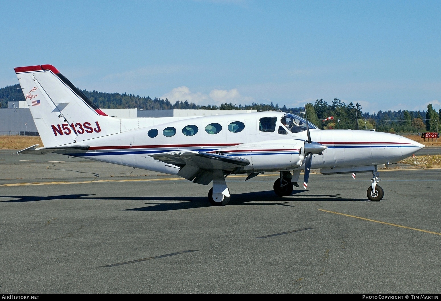 Aircraft Photo of N513SJ | Cessna 421C Golden Eagle | AirHistory.net #493471