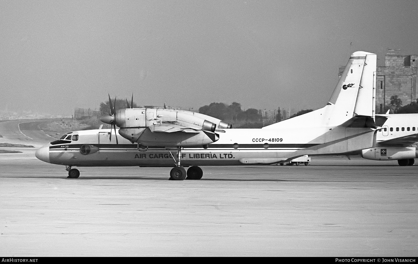 Aircraft Photo of CCCP-48109 | Antonov An-32 | Air Cargo of Liberia | AirHistory.net #493473