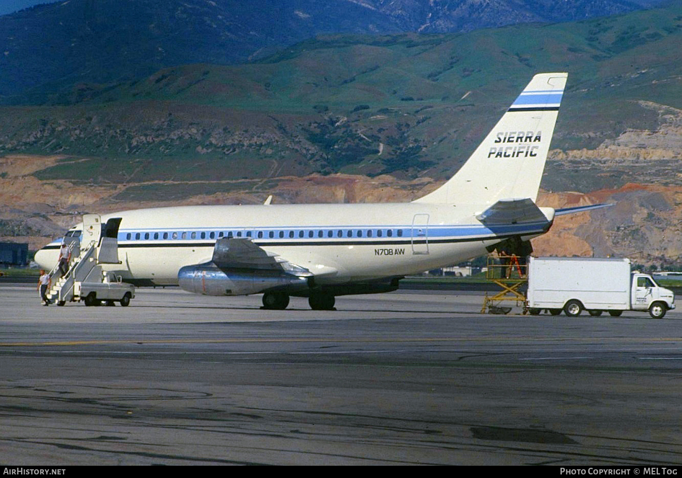 Aircraft Photo of N708AW | Boeing 737-112 | Sierra Pacific Airlines | AirHistory.net #493482