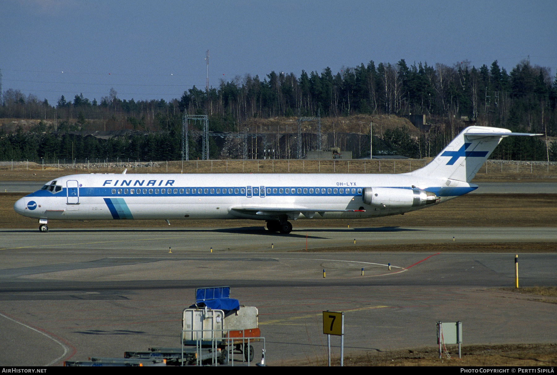 Aircraft Photo of OH-LYX | McDonnell Douglas DC-9-51 | Finnair | AirHistory.net #493485