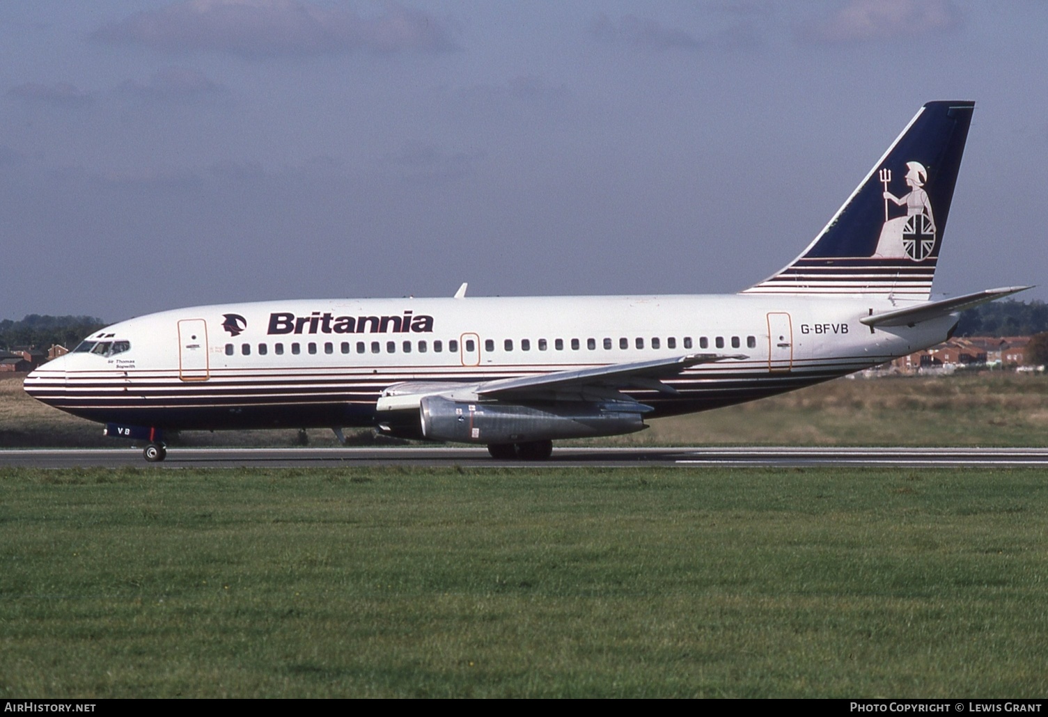 Aircraft Photo of G-BFVB | Boeing 737-204/Adv | Britannia Airways | AirHistory.net #493496
