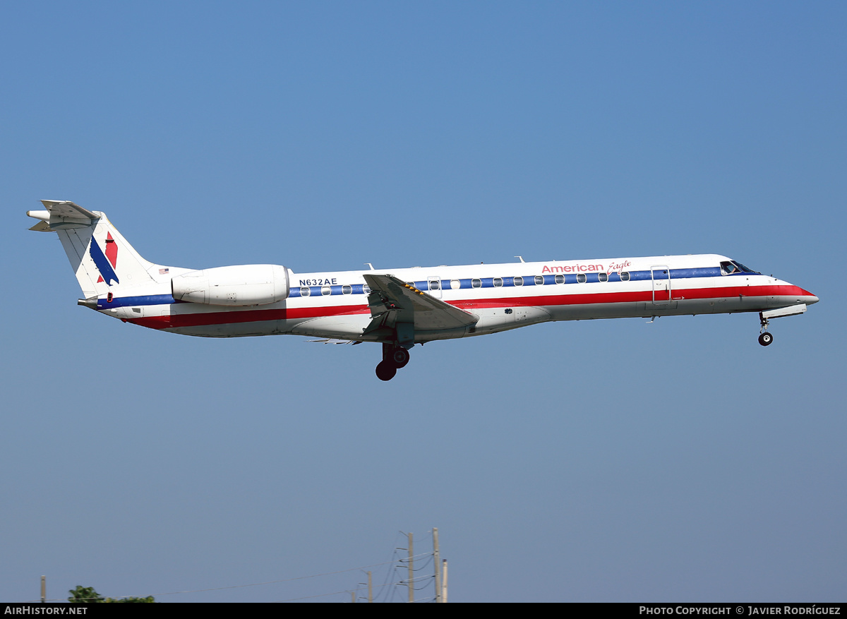 Aircraft Photo of N632AE | Embraer ERJ-145LR (EMB-145LR) | American Eagle | AirHistory.net #493517