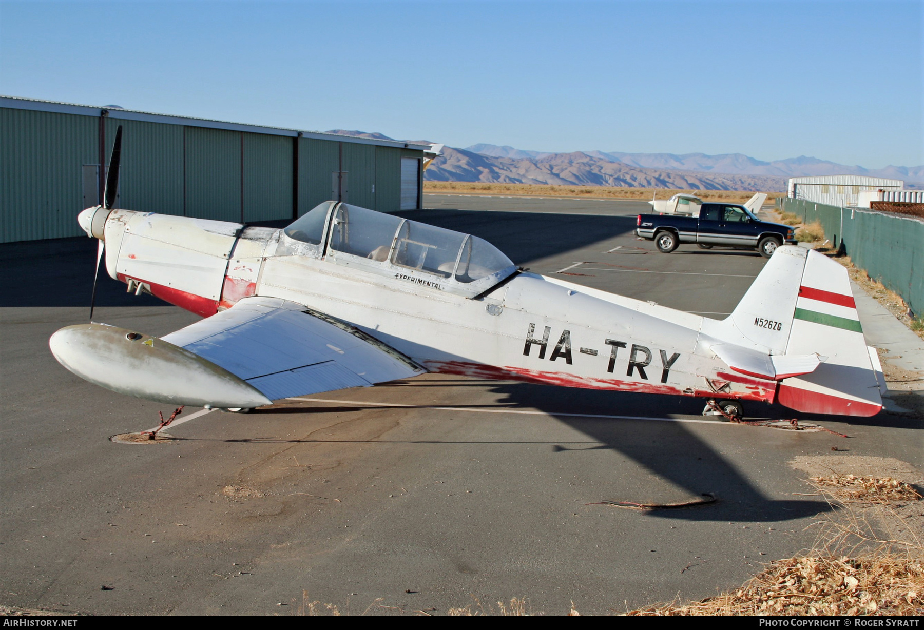 Aircraft Photo of N526ZG / HA-TRY | Zlin Z-526 Trener Master | AirHistory.net #493519