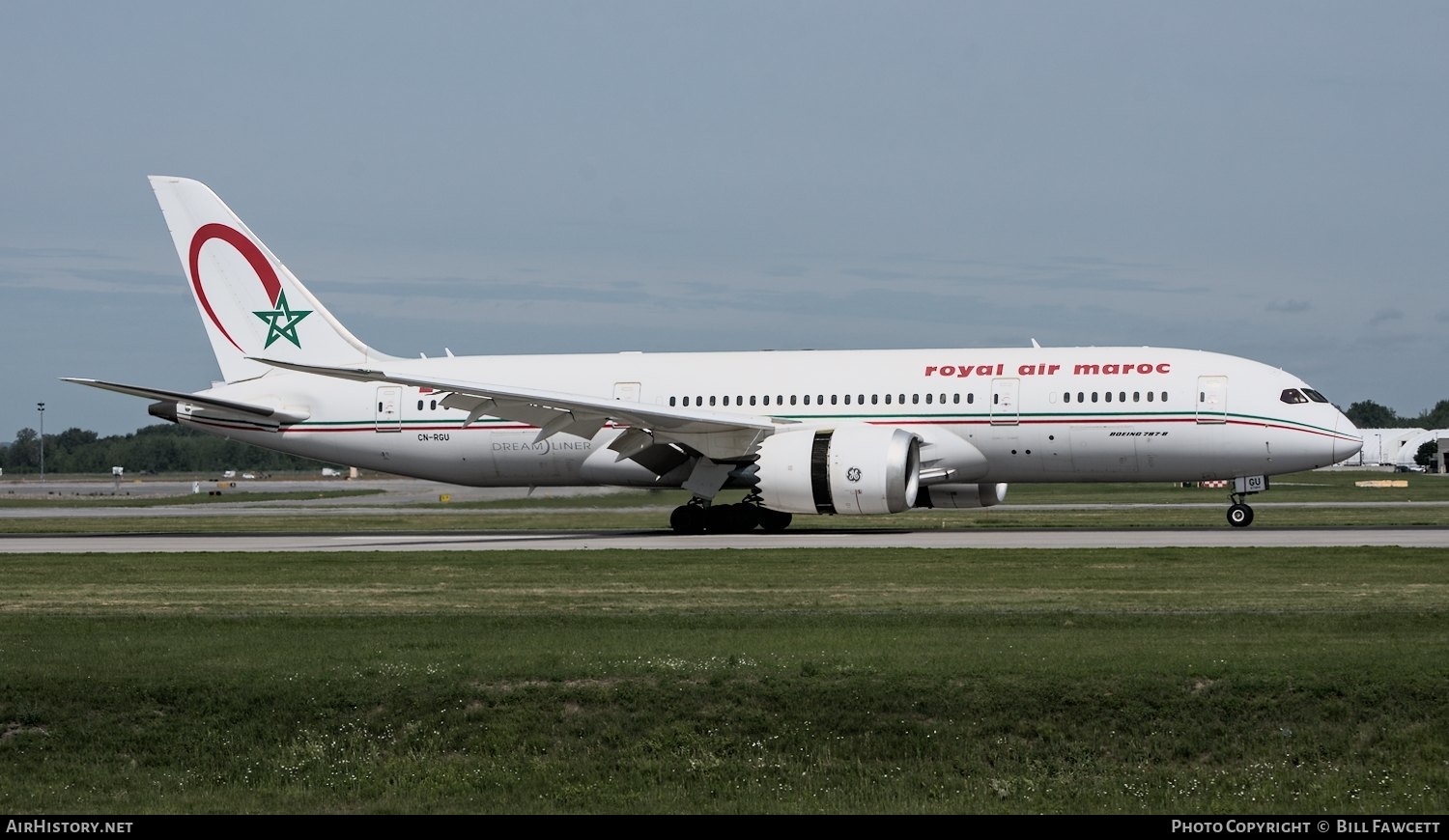 Aircraft Photo of CN-RGU | Boeing 787-8 Dreamliner | Royal Air Maroc - RAM | AirHistory.net #493528