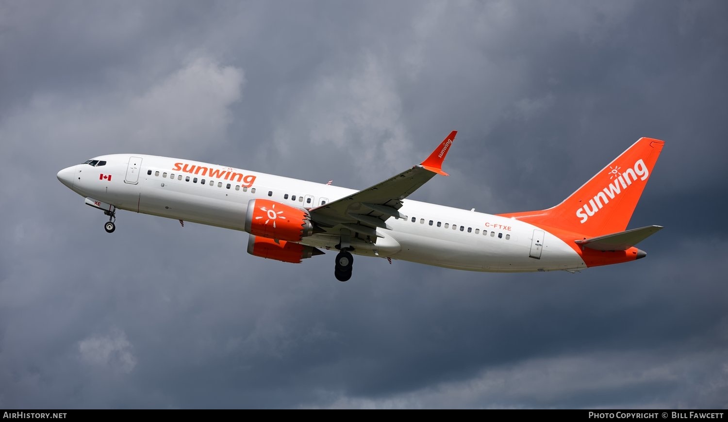 Aircraft Photo of C-FTXE | Boeing 737-8 Max 8 | Sunwing Airlines | AirHistory.net #493533