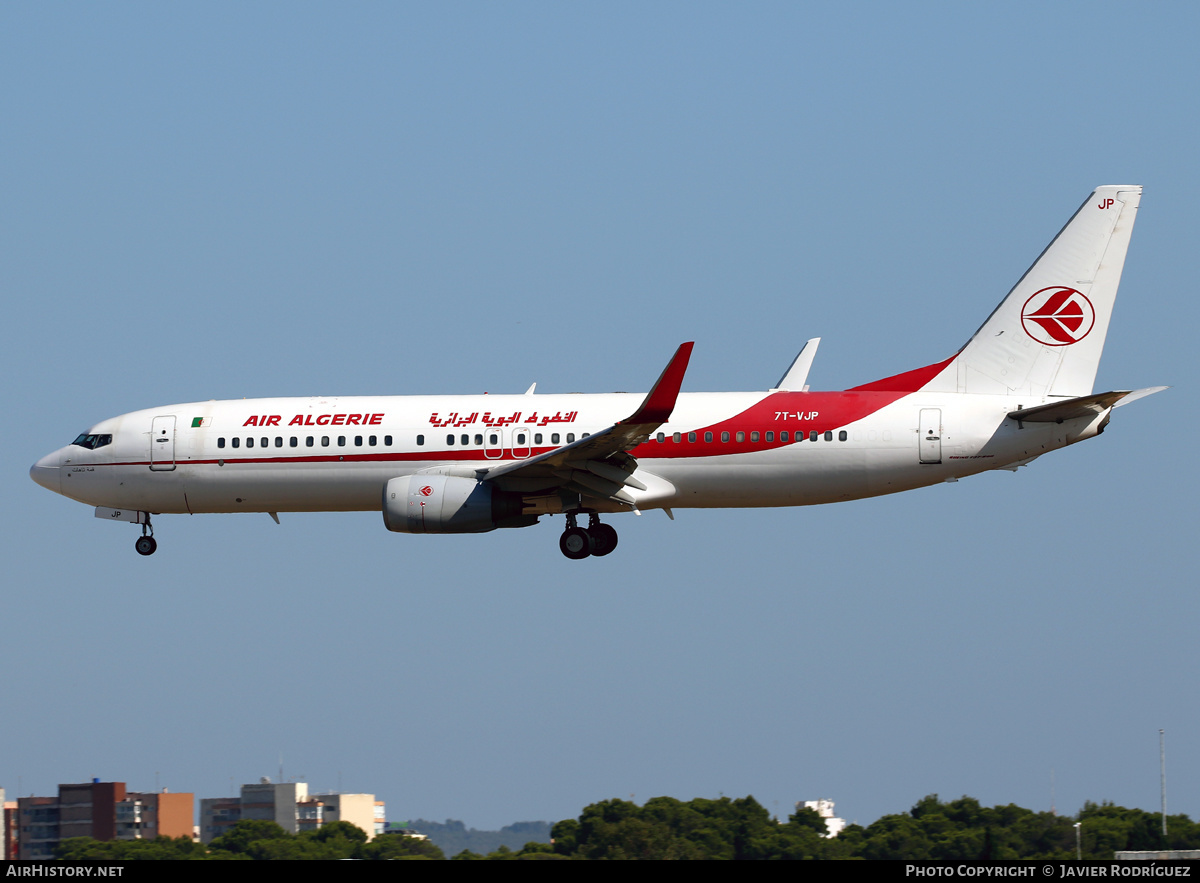 Aircraft Photo of 7T-VJP | Boeing 737-8D6 | Air Algérie | AirHistory.net #493536