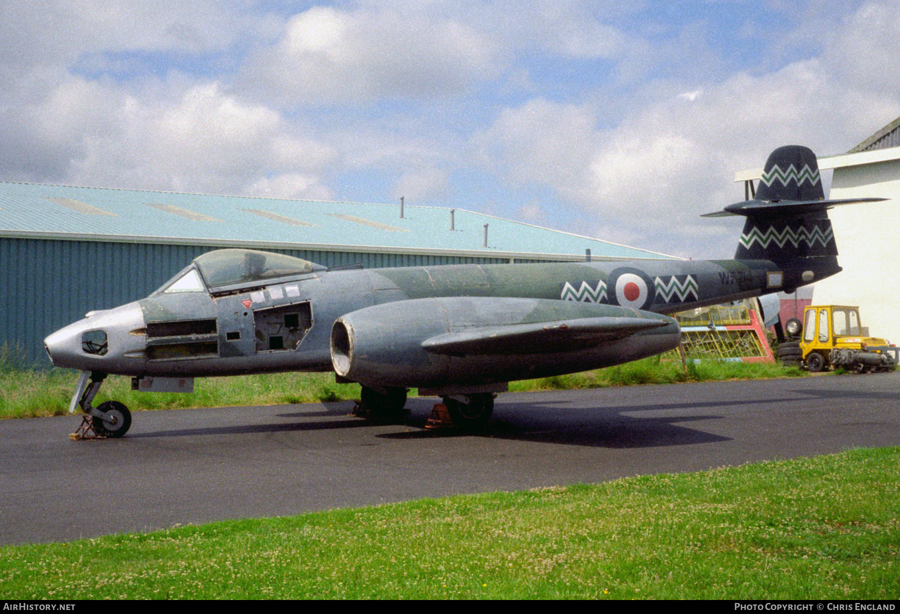 Aircraft Photo of WF714 | Gloster Meteor F8 | UK - Air Force | AirHistory.net #493546