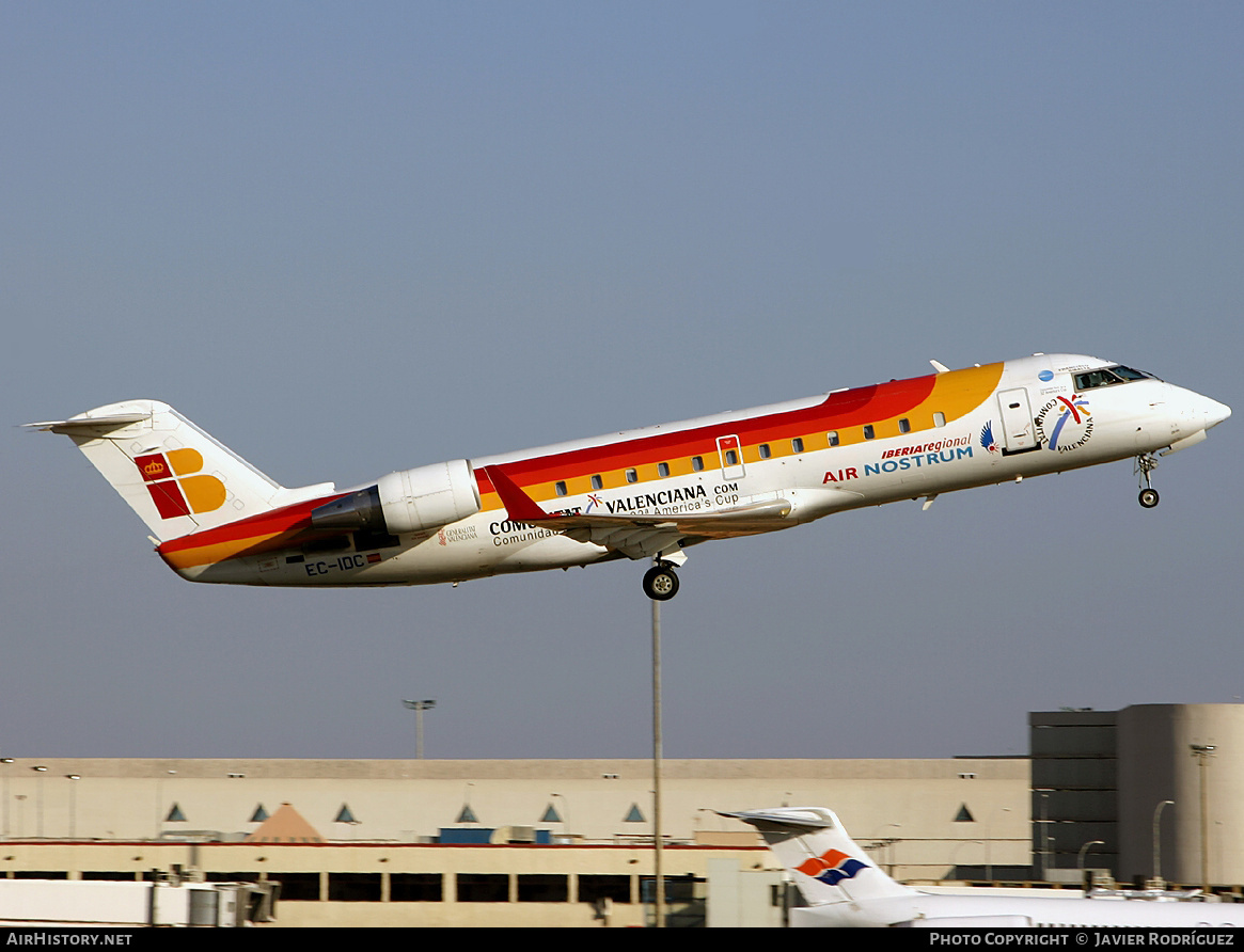 Aircraft Photo of EC-IDC | Bombardier CRJ-200ER (CL-600-2B19) | Iberia Regional | AirHistory.net #493548