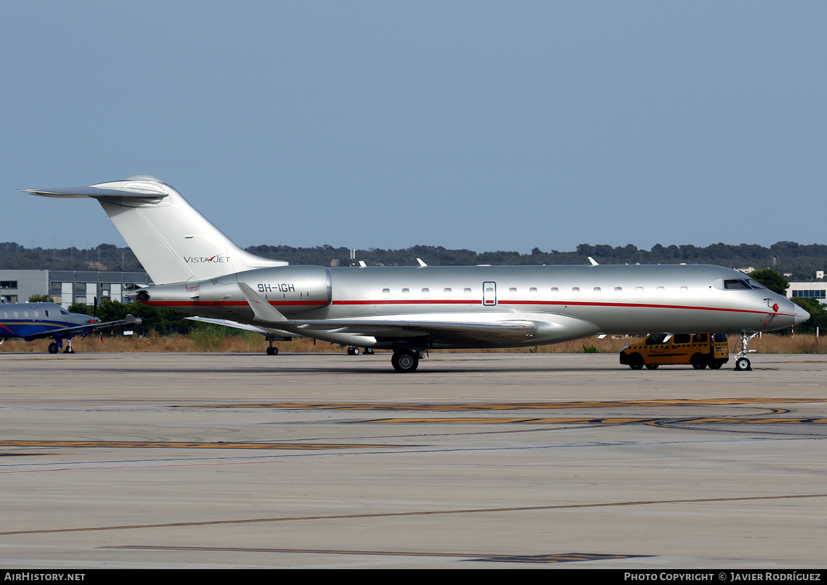 Aircraft Photo of 9H-IGH | Bombardier Global 6000 (BD-700-1A10) | VistaJet | AirHistory.net #493551