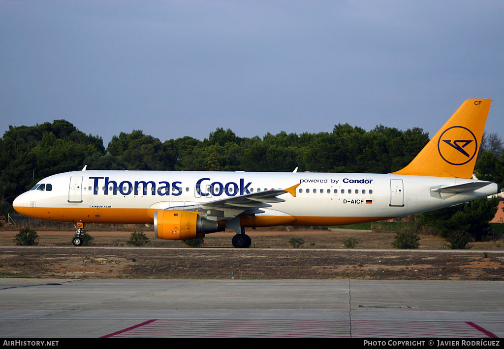 Aircraft Photo of D-AICF | Airbus A320-212 | Thomas Cook Airlines | AirHistory.net #493581