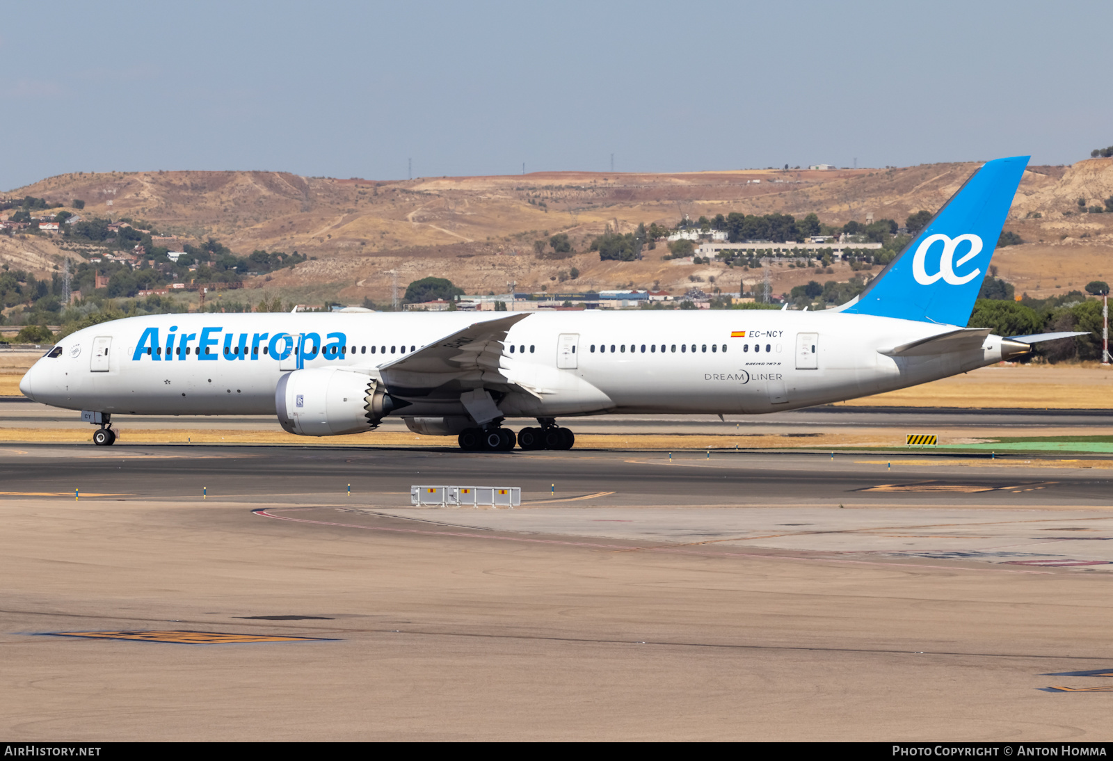 Aircraft Photo of EC-NCY | Boeing 787-9 Dreamliner | Air Europa | AirHistory.net #493593