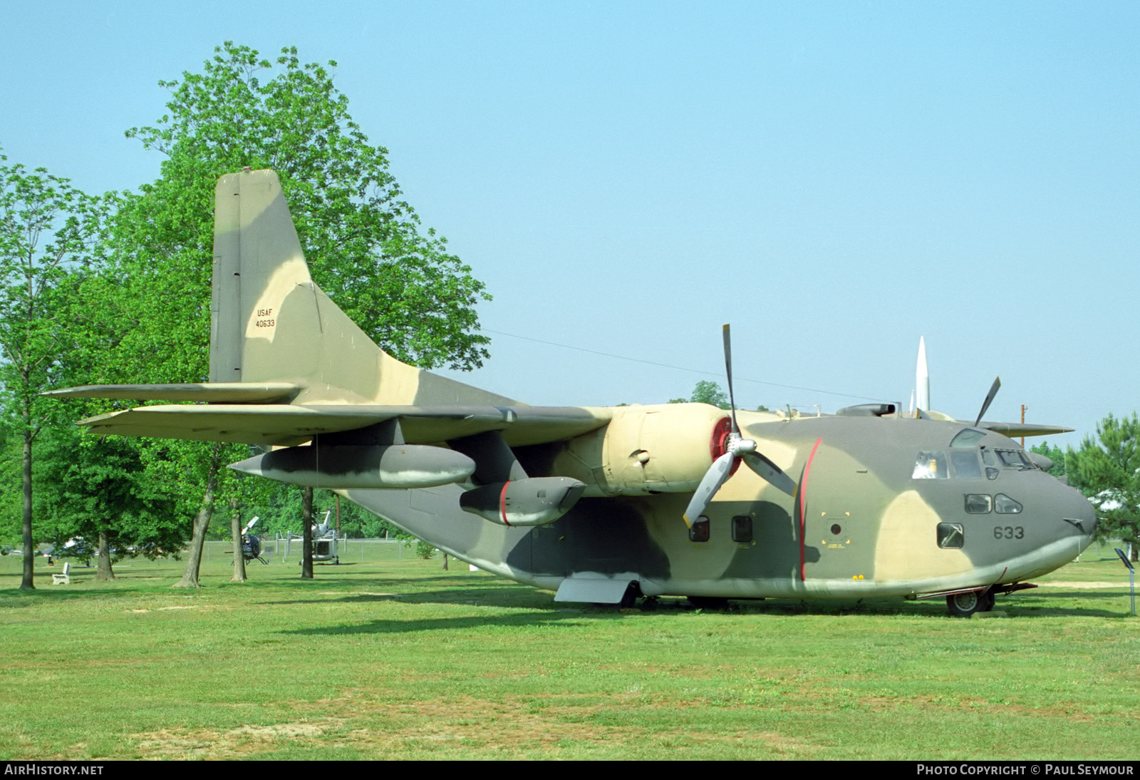 Aircraft Photo of 54-633 / 40633 | Fairchild UC-123K Provider | USA - Air Force | AirHistory.net #493596