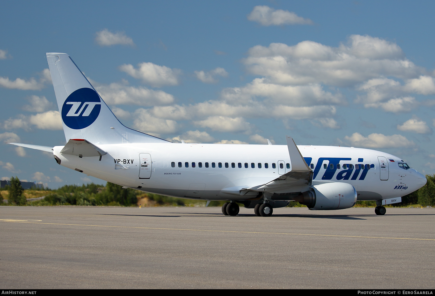 Aircraft Photo of VP-BXV | Boeing 737-524 | UTair | AirHistory.net #493599