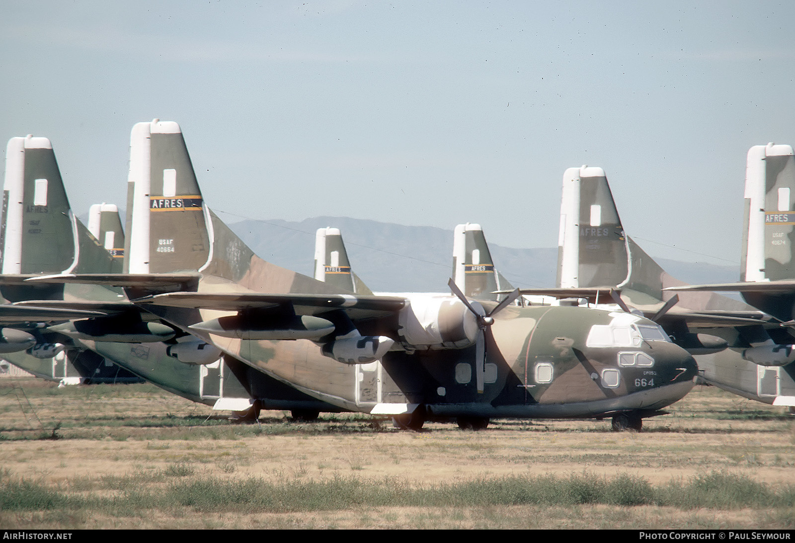 Aircraft Photo of 54-664 / 40664 | Fairchild C-123K Provider | USA - Air Force | AirHistory.net #493620