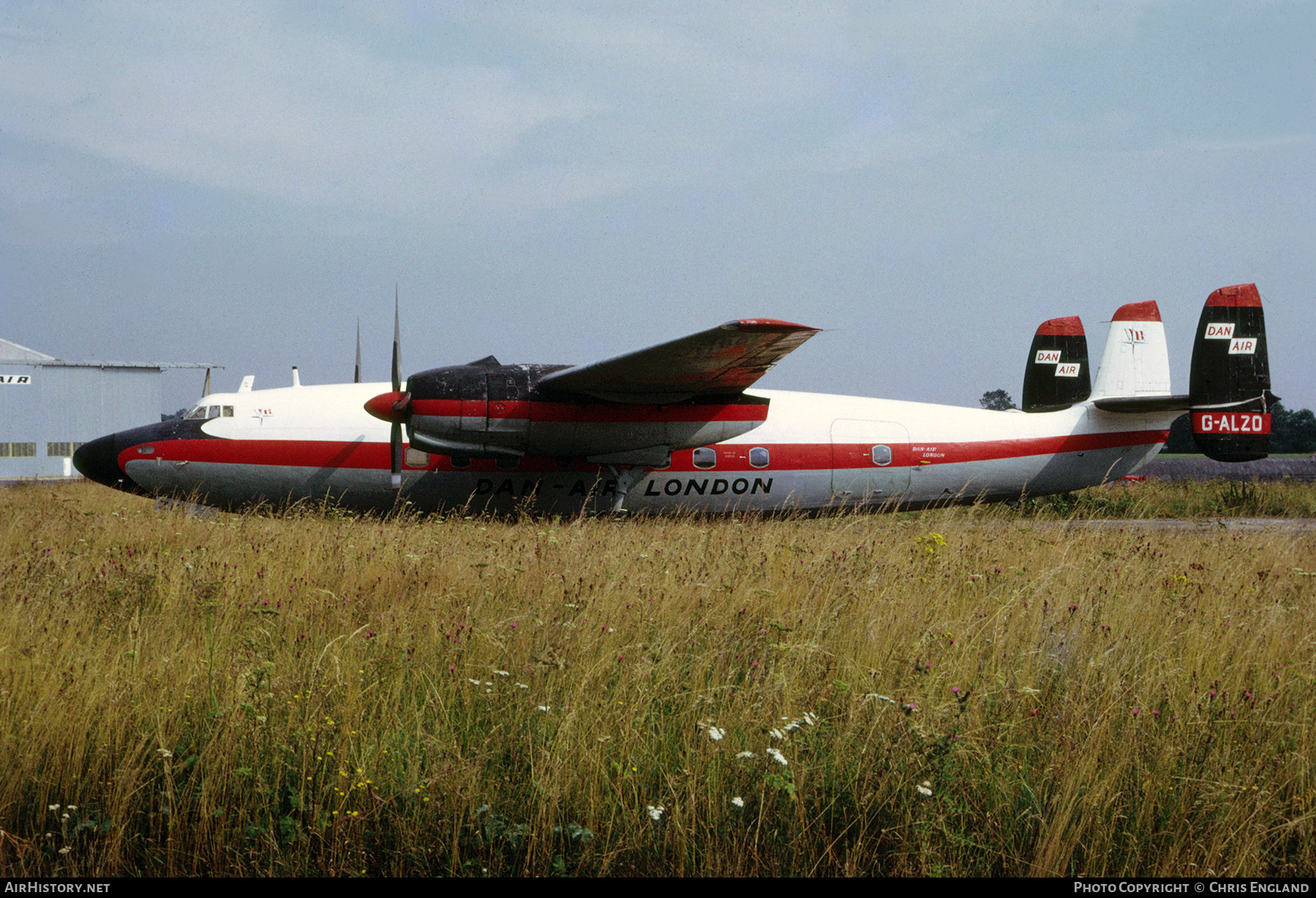 Aircraft Photo of G-ALZO | Airspeed AS-57 Ambassador 2 | Dan-Air London | AirHistory.net #493649