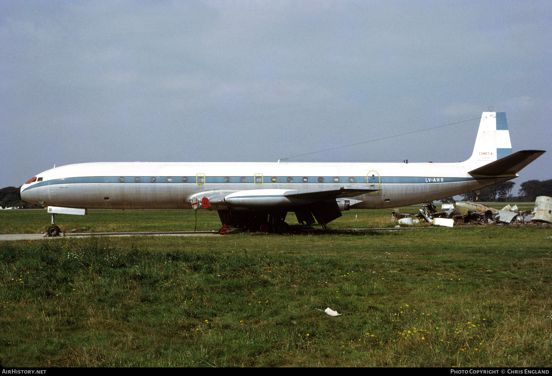 Aircraft Photo of LV-AHS / G-AZLW | De Havilland D.H. 106 Comet 4C | Aerolíneas Argentinas | AirHistory.net #493653