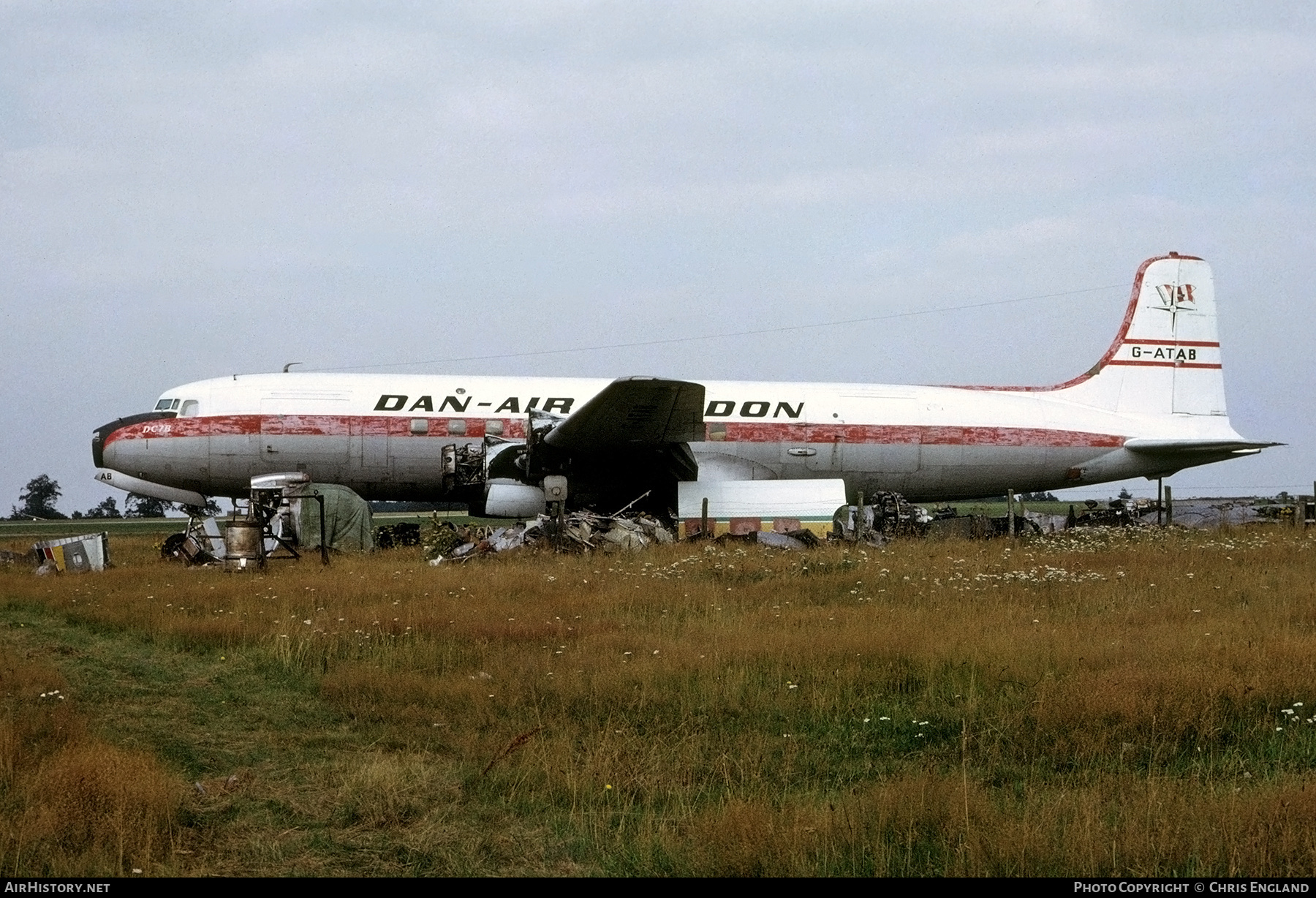 Aircraft Photo of G-ATAB | Douglas DC-7B(F) | Dan-Air London | AirHistory.net #493655