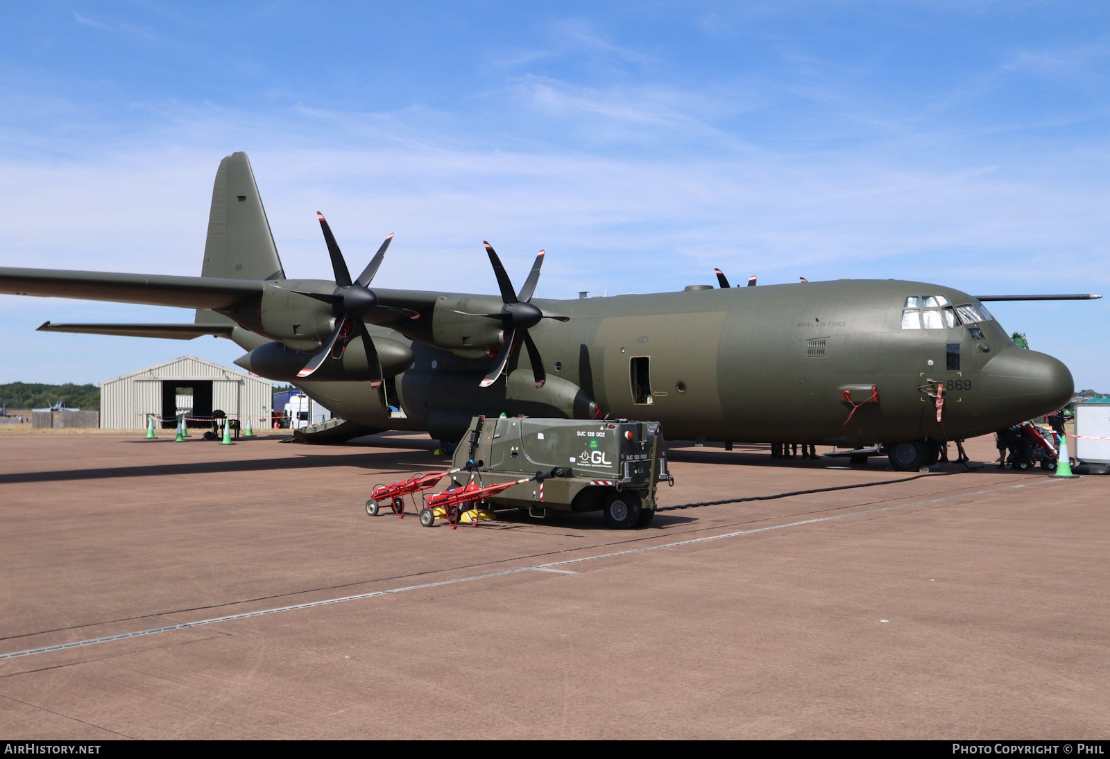 Aircraft Photo of ZH869 | Lockheed Martin C-130J-30 Hercules C4 | UK - Air Force | AirHistory.net #493659