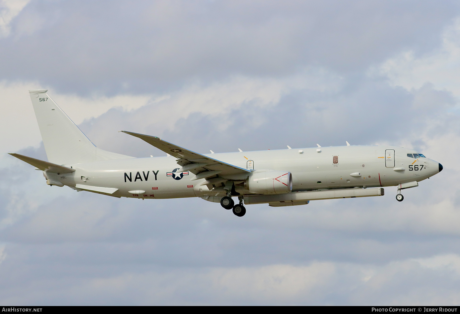 Aircraft Photo of 169567 / 567 | Boeing P-8A Poseidon | USA - Navy | AirHistory.net #493662