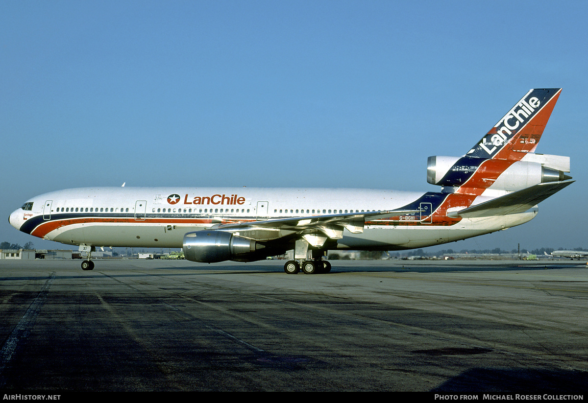 Aircraft Photo of G-BGXI | McDonnell Douglas DC-10-30 | LAN Chile - Línea Aérea Nacional | AirHistory.net #493664