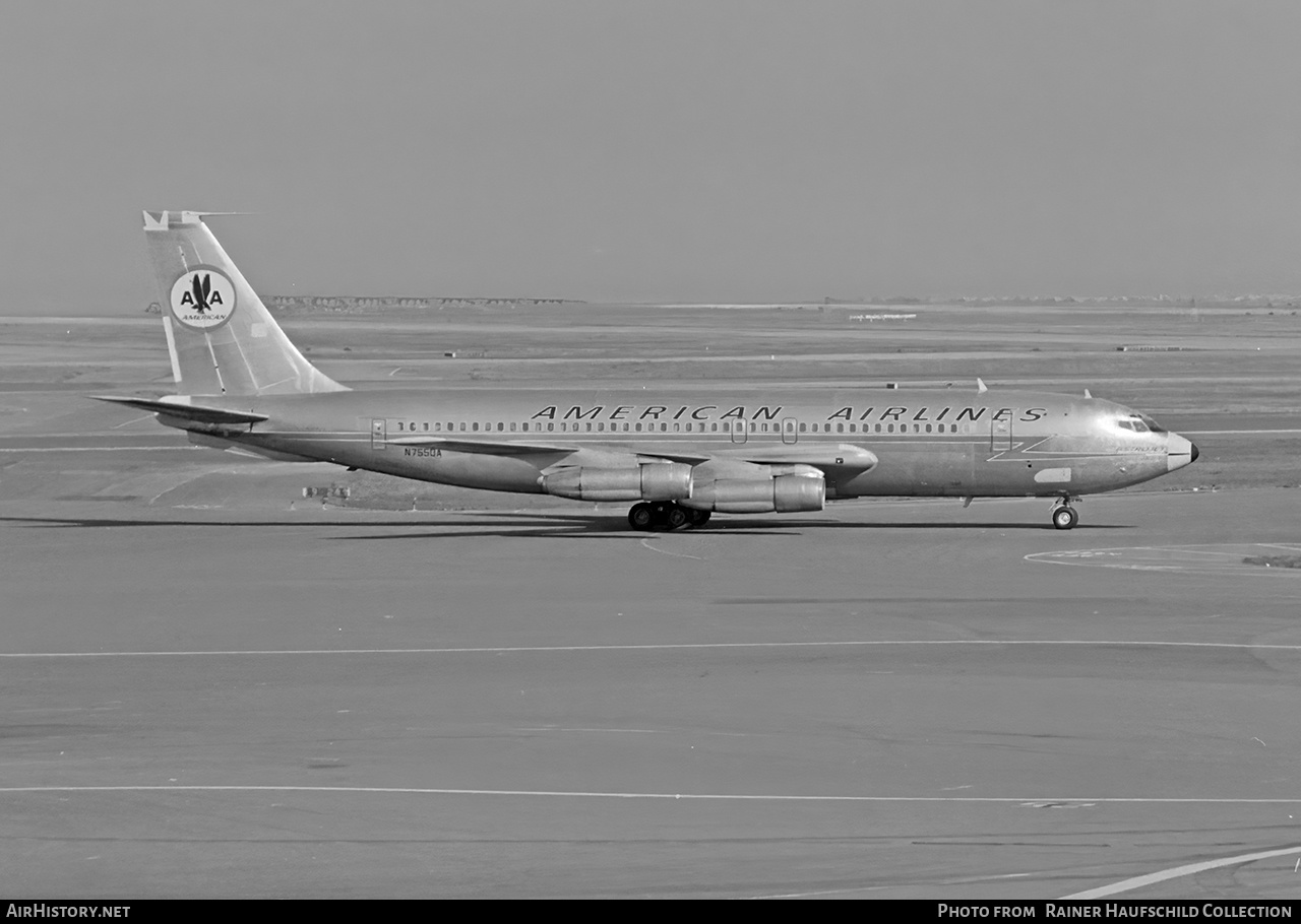 Aircraft Photo of N7550A | Boeing 707-123B | American Airlines | AirHistory.net #493677