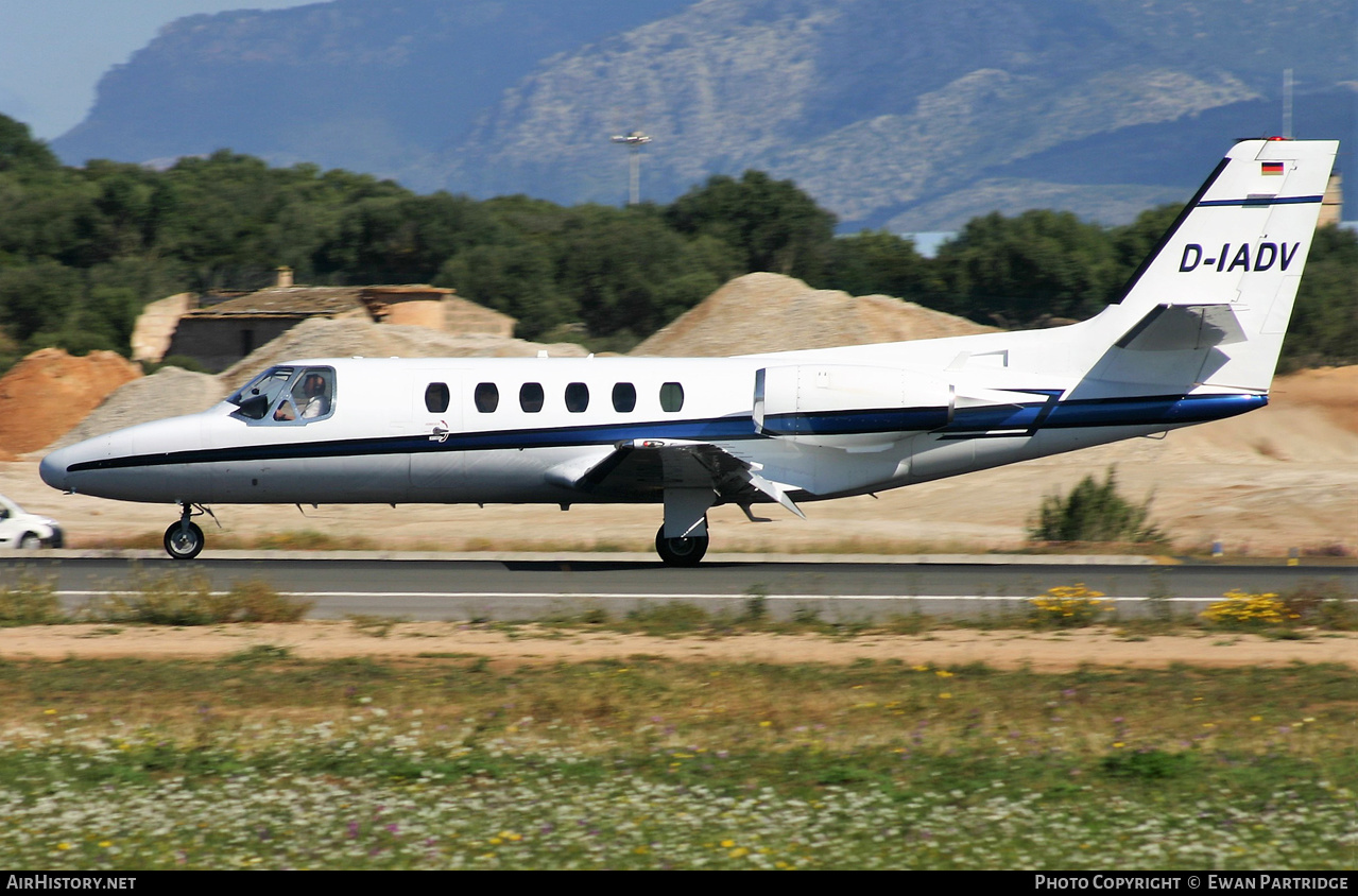 Aircraft Photo of D-IADV | Cessna 551 Citation II/SP | AirHistory.net #493697