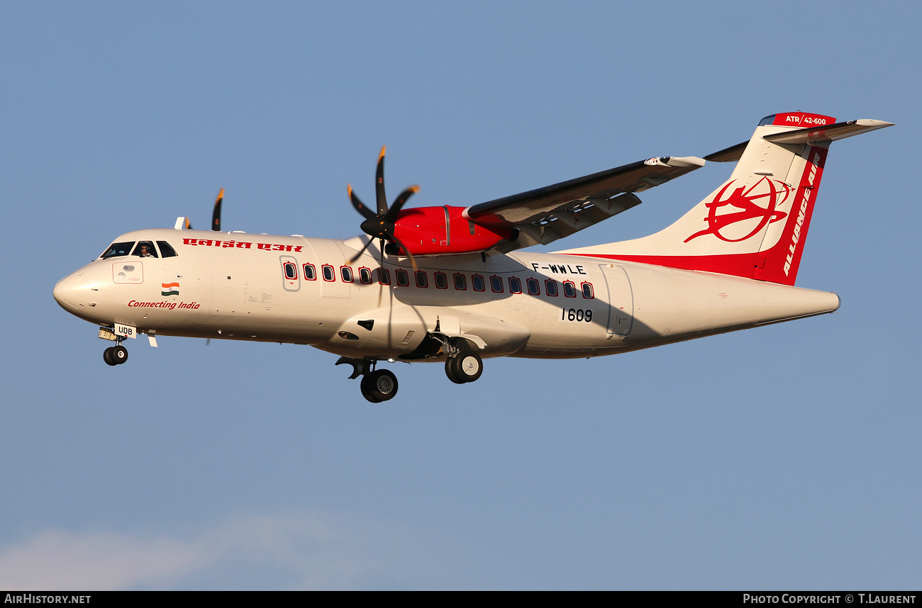 Aircraft Photo of F-WWLE | ATR ATR-42-600 | Alliance Air | AirHistory.net #493698