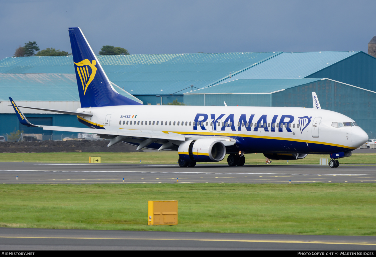 Aircraft Photo of EI-EKR | Boeing 737-8AS | Ryanair | AirHistory.net #493715