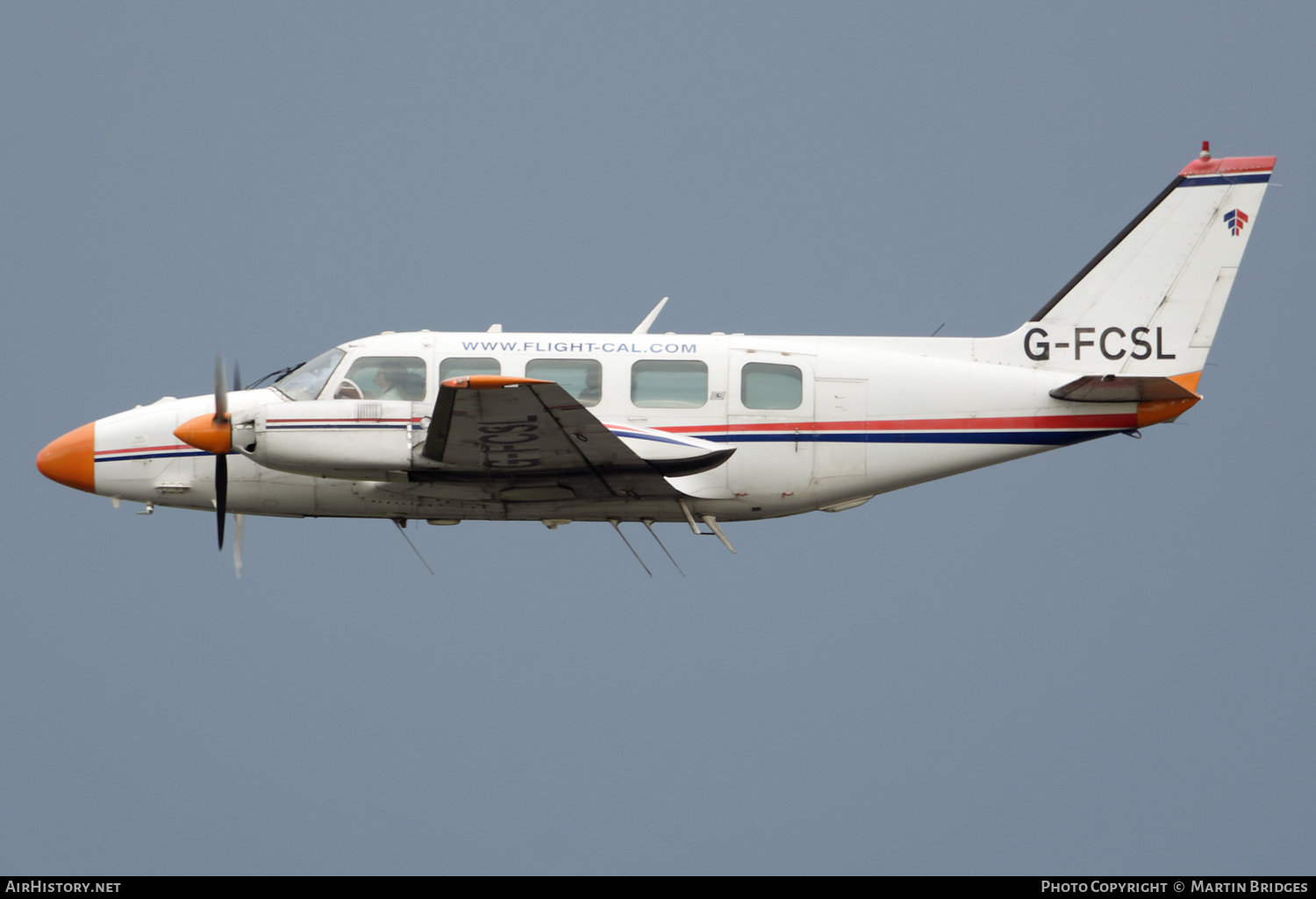 Aircraft Photo of G-FCSL | Piper PA-31-350 Navajo Chieftain | Flight Calibration Services - FCSL | AirHistory.net #493724