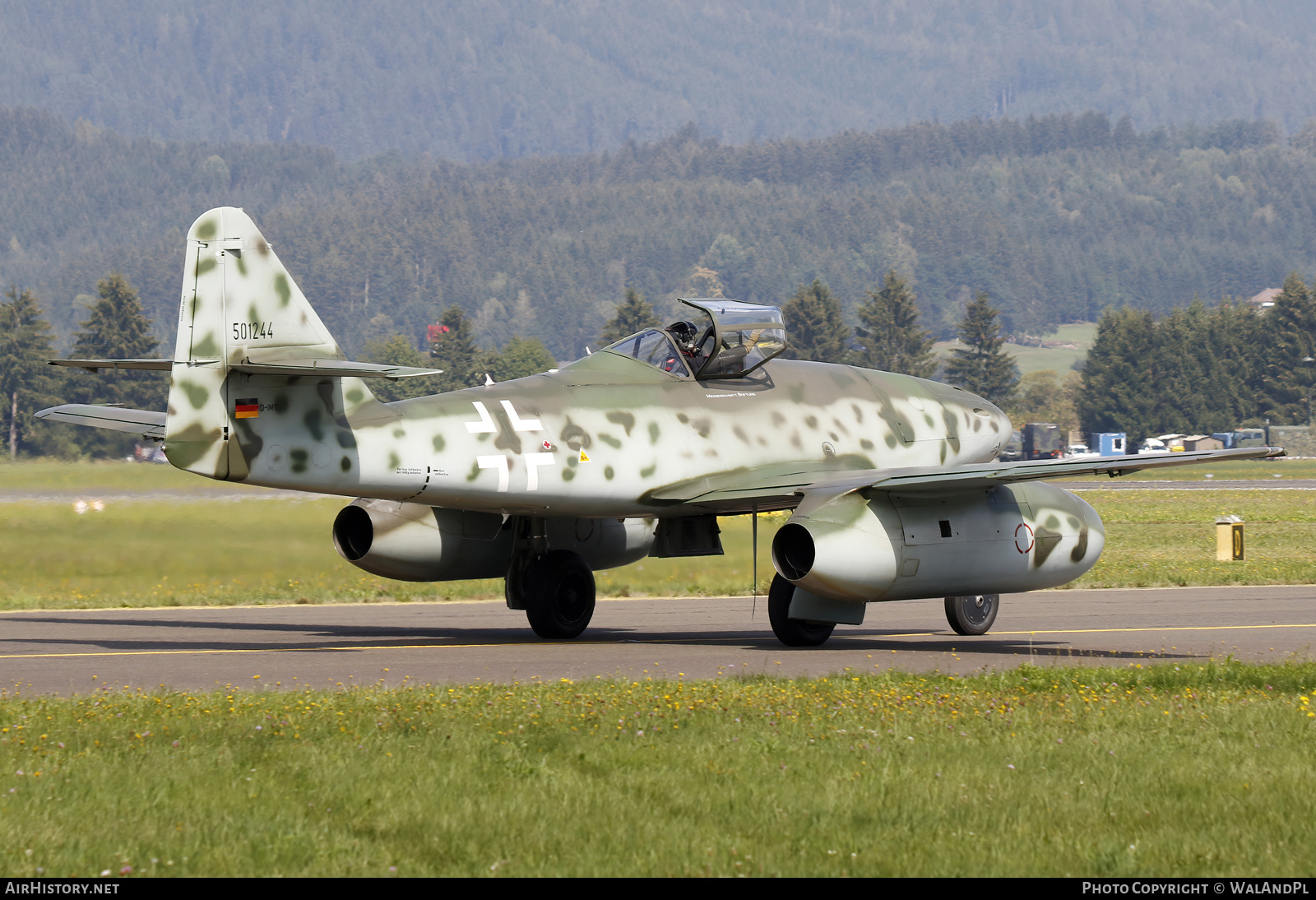 Aircraft Photo of D-IMTT / 501244 | Messerschmitt Me-262A-1C Schwalbe Replica | Germany - Air Force | AirHistory.net #493738