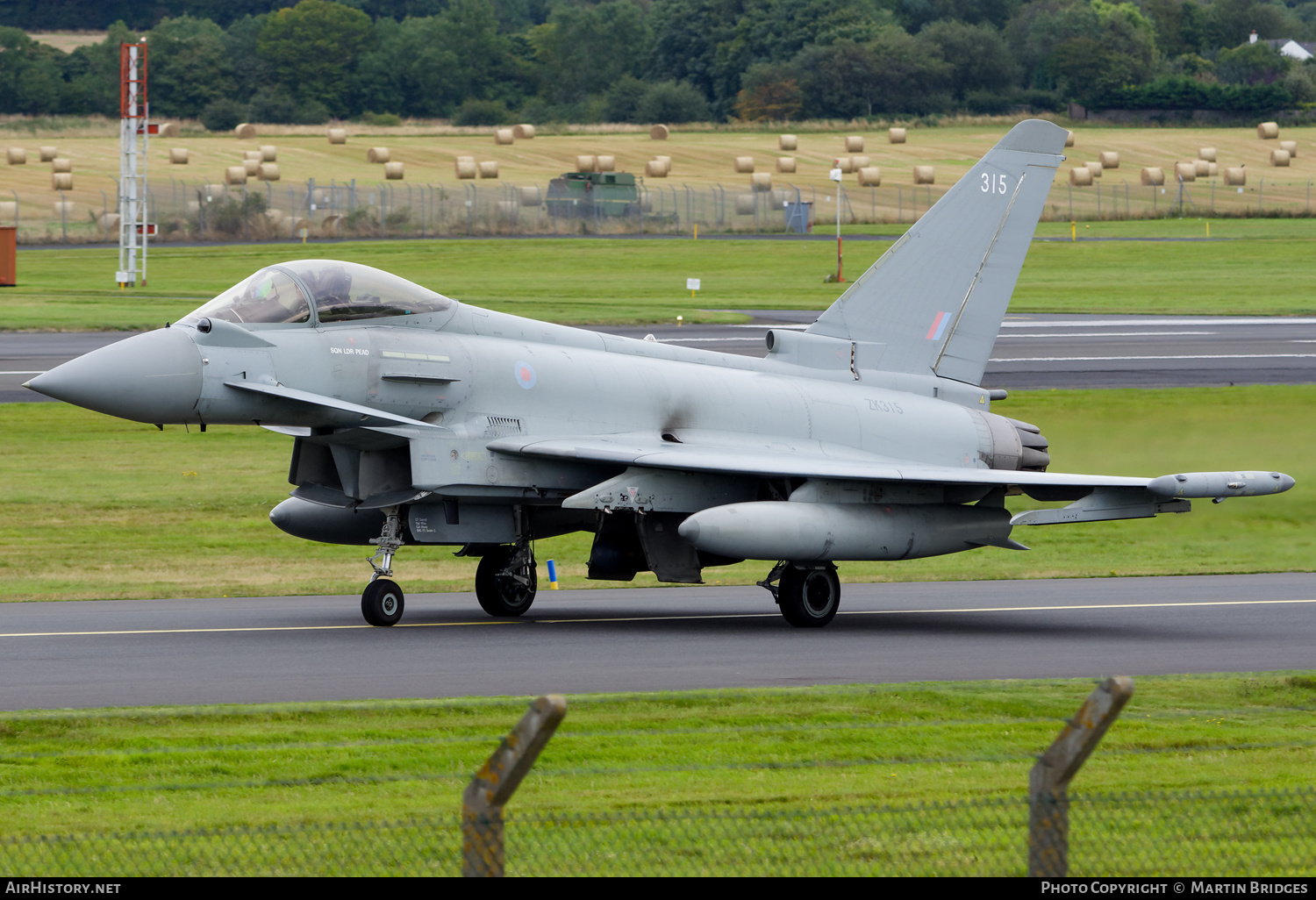Aircraft Photo of ZK315 | Eurofighter EF-2000 Typhoon FGR4 | UK - Air Force | AirHistory.net #493740