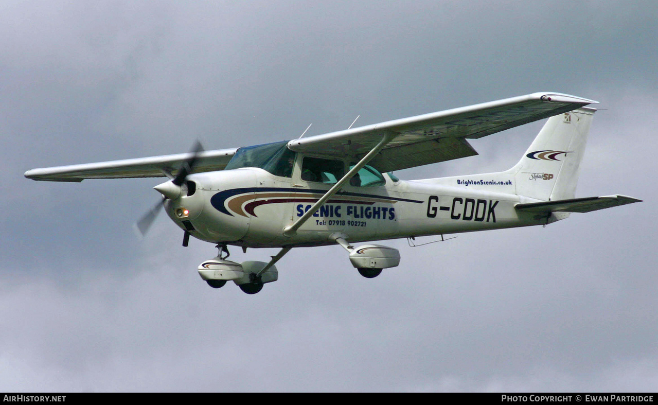 Aircraft Photo of G-CDDK | Cessna 172M Skyhawk II | Brighton Scenic | AirHistory.net #493750