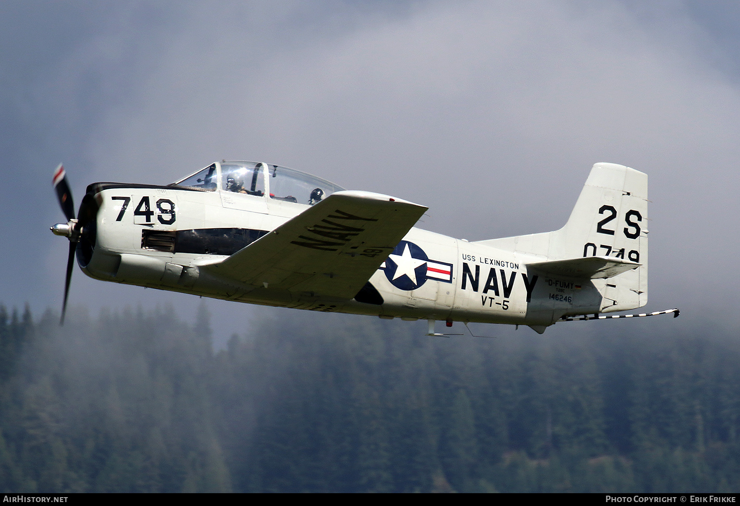 Aircraft Photo of D-FUMY / 146246 | North American T-28C Trojan | USA - Navy | AirHistory.net #493751