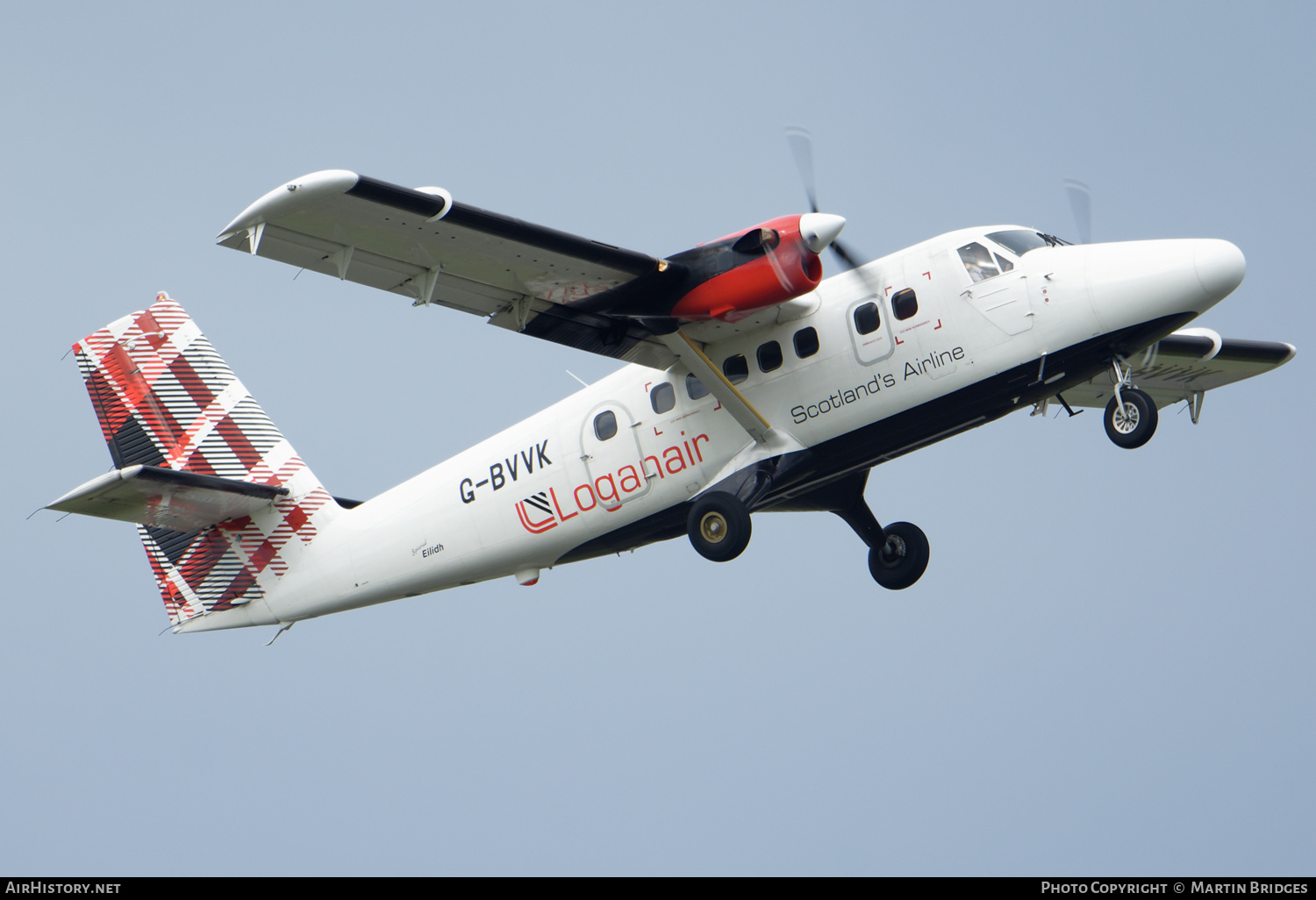 Aircraft Photo of G-BVVK | De Havilland Canada DHC-6-300 Twin Otter | Loganair | AirHistory.net #493760