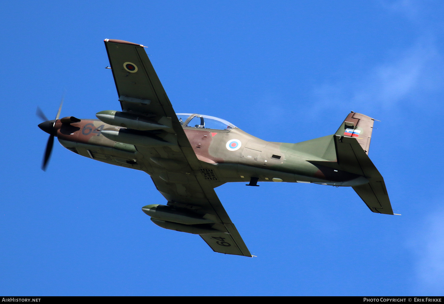 Aircraft Photo of L9-64 | Pilatus PC-9M Hudournik | Slovenia - Air Force | AirHistory.net #493775